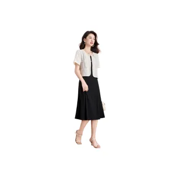 Mylan Two Piece Skirt Sets Women's White