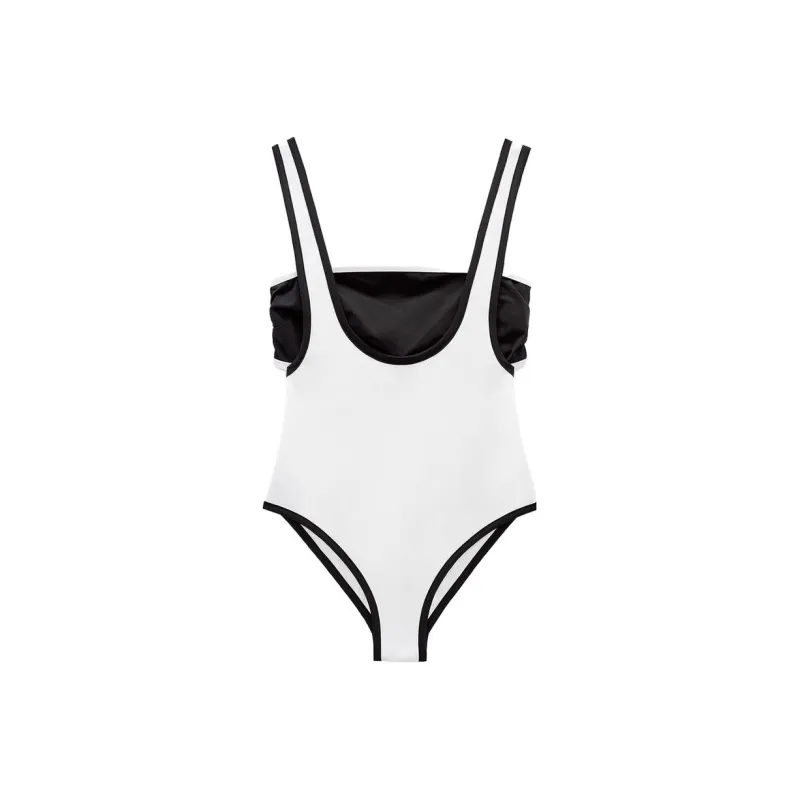 ZARA x MEITAIBABI Bikini Women's Black/White-0