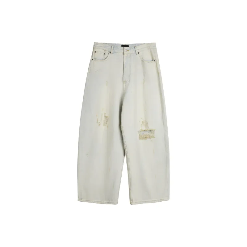 Dupu Contracted Jeans Men 5030235 Blue-0