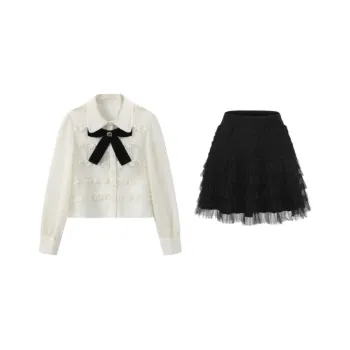 Fish Rabbits Skirt Set Set Women's