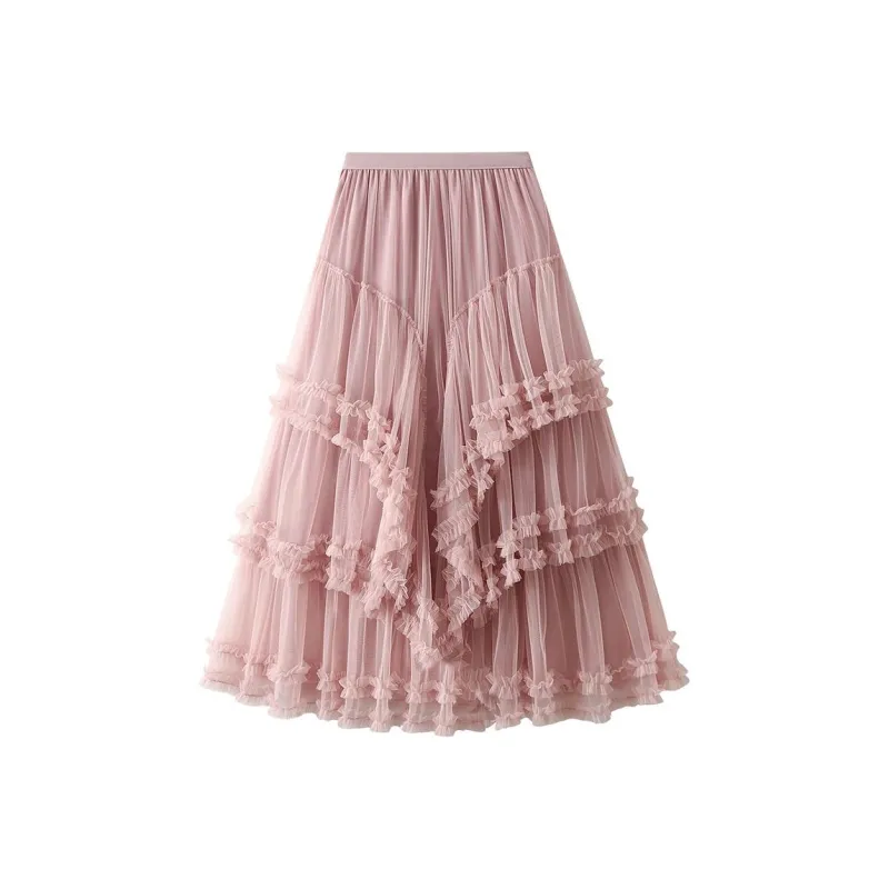 Benhou Casual Long Skirts Women's-9