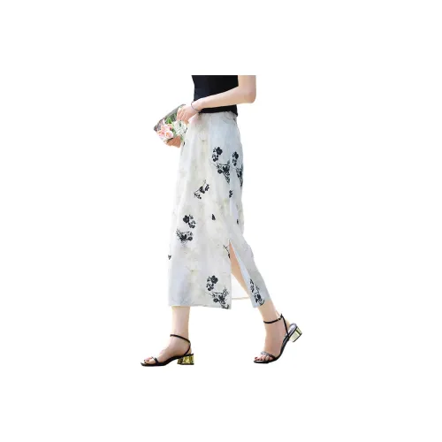 Still Quiet Casual Short Skirts Women's Elegant Aqua Green