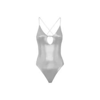 FENDI One-piece Swimsuit Women's Silver