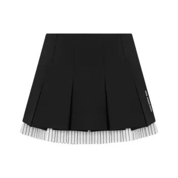 ANN ANDELMAN Casual Short Skirts Women's Black