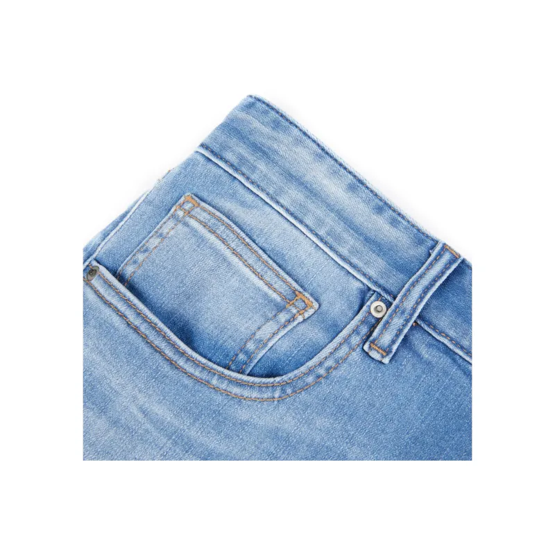 Cabbeen Jeans Men Sky Blue 37-3