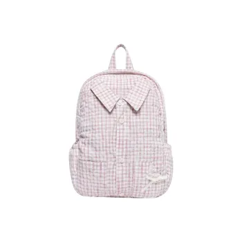 MostwantedLab Polyester Backpack Medium Size Women's Pink Purple/Navy Blue