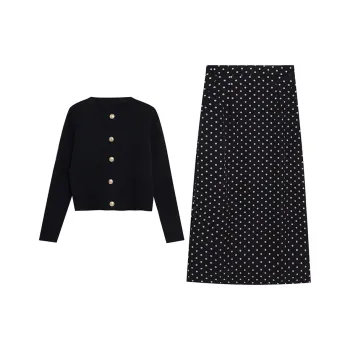 PZHK Two Piece Skirt Sets Women's