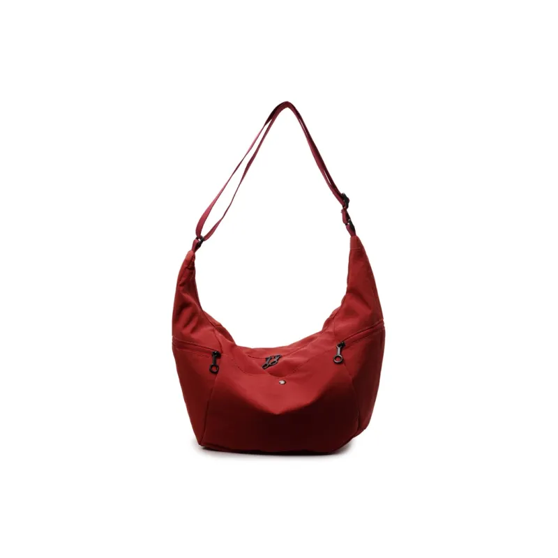 Single Warehouse Fabric Shoulder Bag Regular Unisex Ecru/Green/Burgundy/Black-6