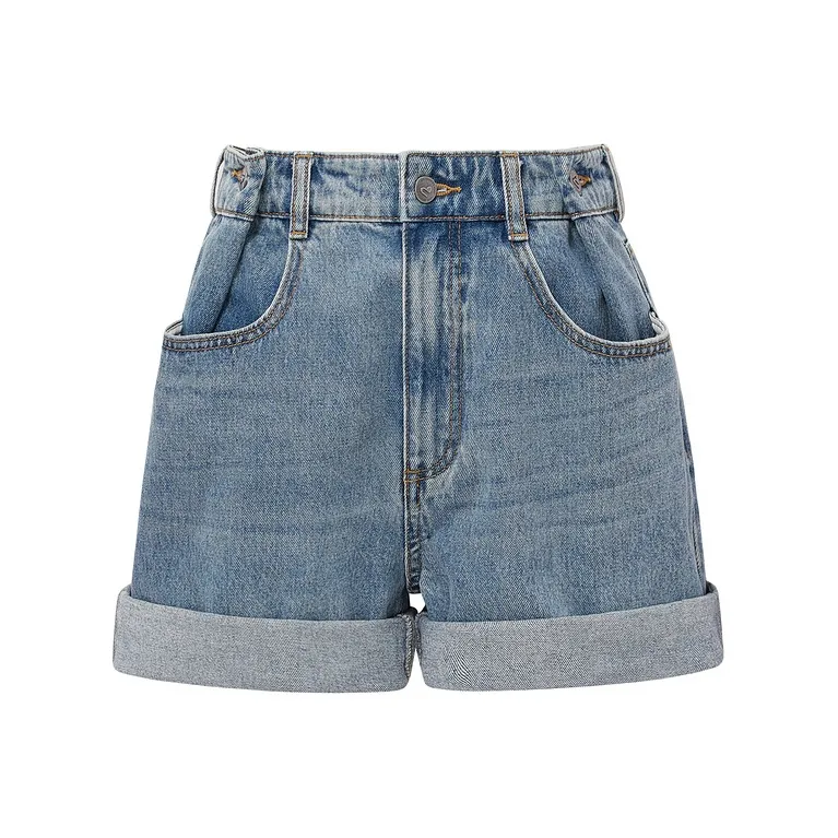 D'zzit Casual Shorts Women's Blue-0