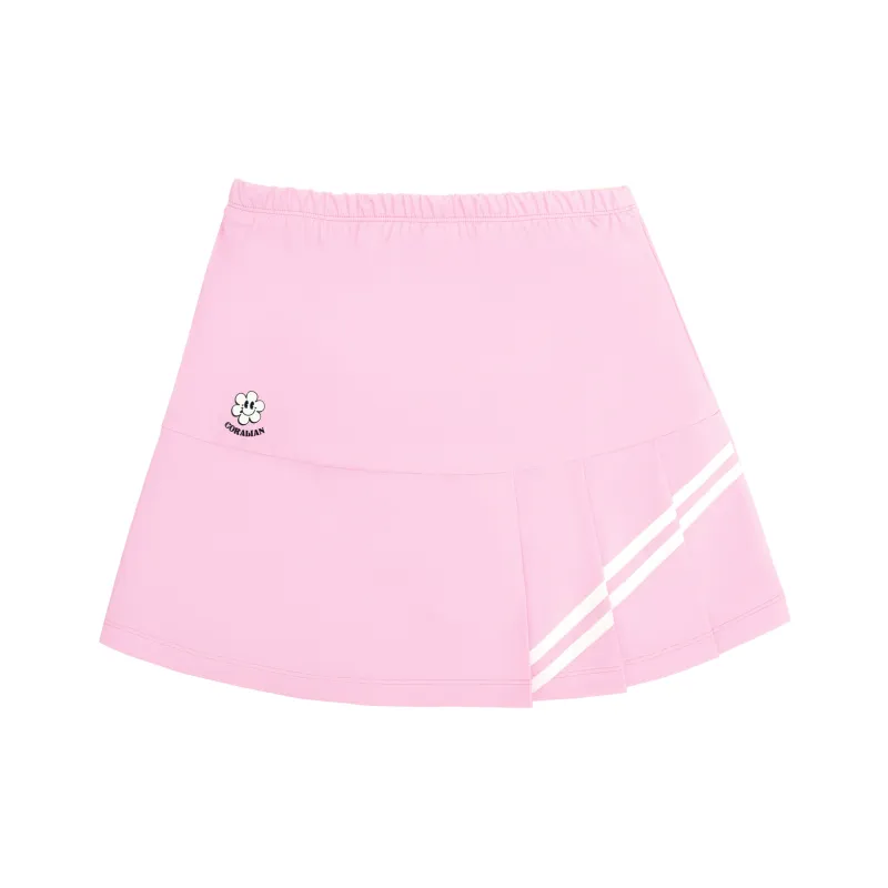 CORALIAN Casual Short Skirts Women's Pink-0