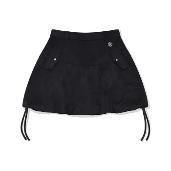 Kirsh FW24 Casual Short Skirts Women's Charcoal Gray