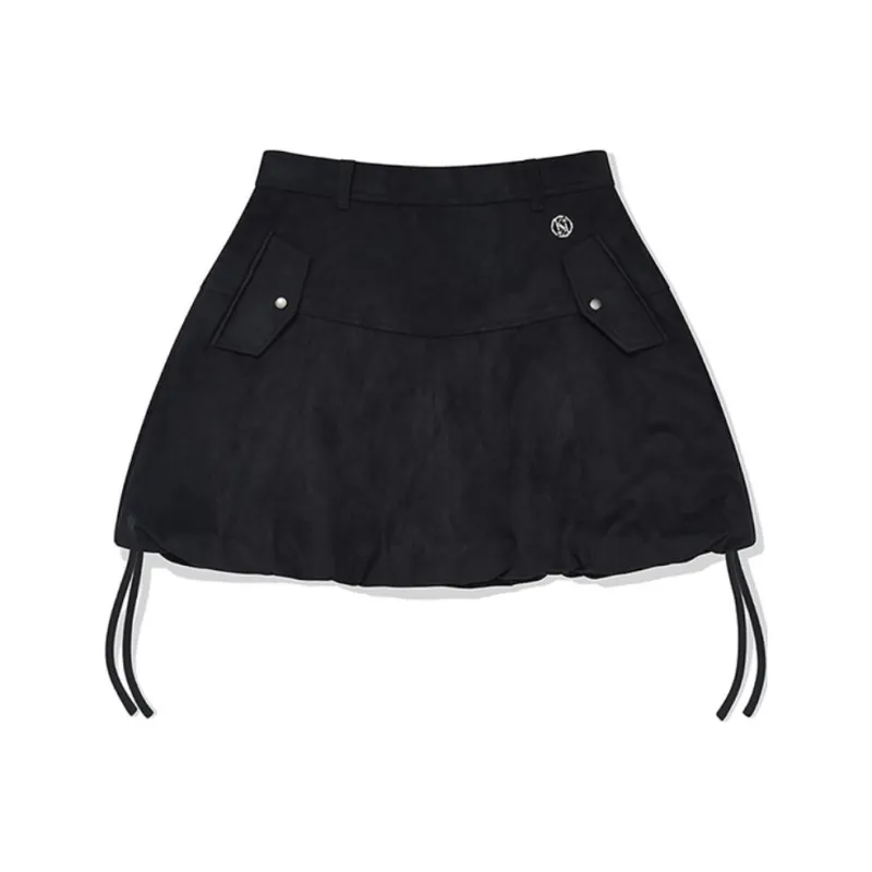 Kirsh FW24 Casual Short Skirts Women's Charcoal Gray-0