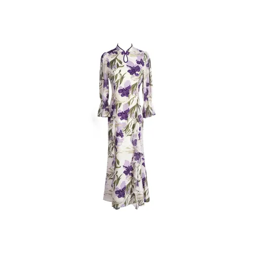 Shimiko Cheongsams Women's Iris Slow