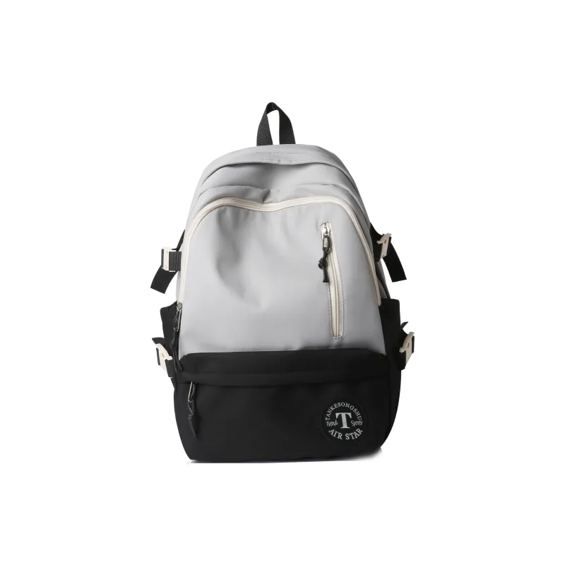 TOUTSEUL YOLO Nylon Backpack Regular Unisex Light Gray/Black/Pink/Khaki-7