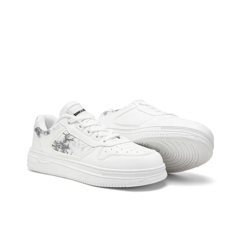 TEXWOOD Chinese Style Blue And White Porcelain Collection Low Top Skateboard Shoes Men's-3
