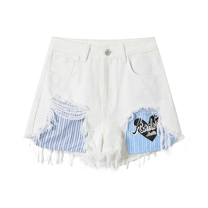 ANDREA MARTIN Denim Shorts Women's-8