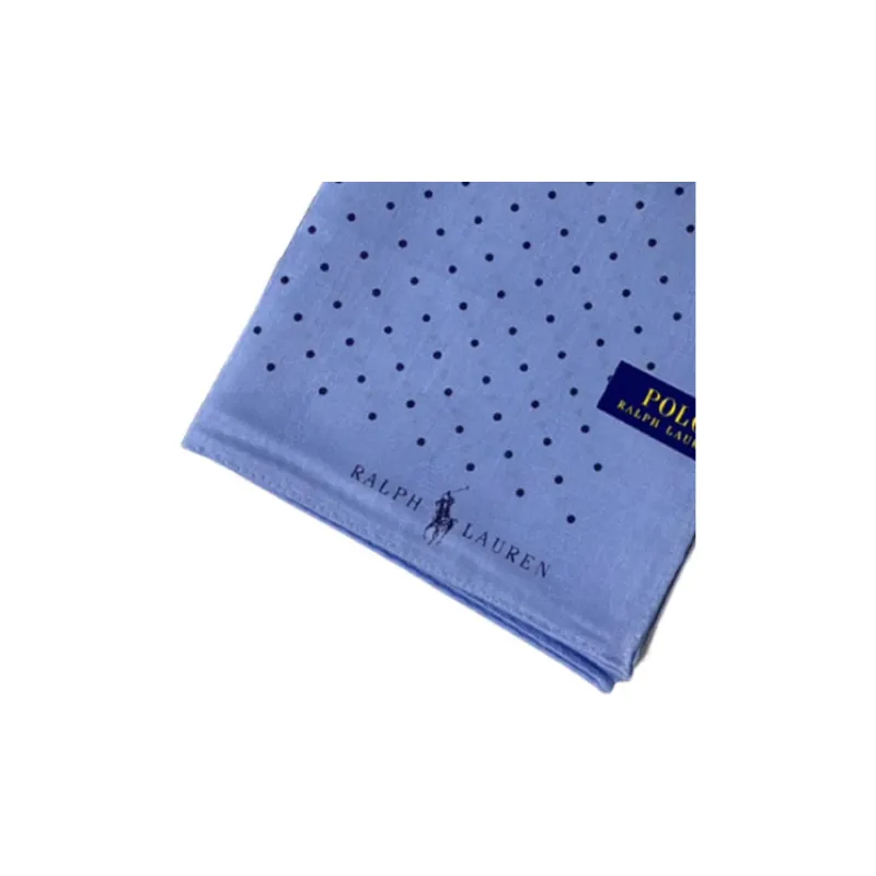 Polo Ralph Lauren Silk Scarves Unisex Light Blue-1