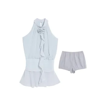 AURORA MUSE Skirt Set Women's Light Blue