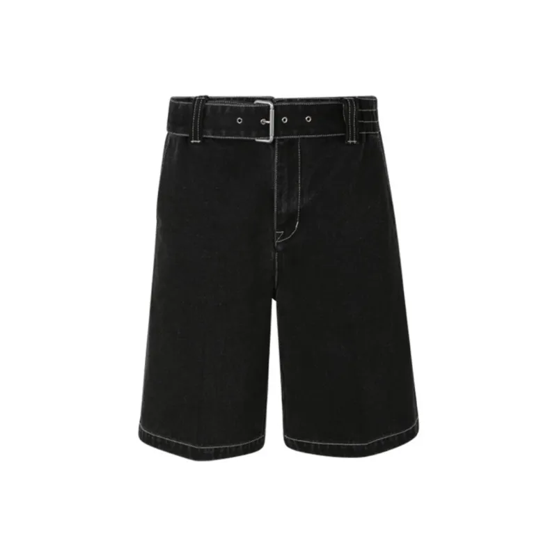 III VIVINIKO Denim Shorts Women's Dark Gray-0