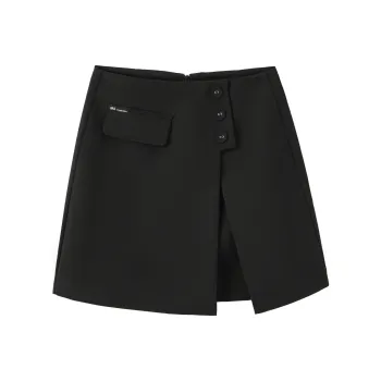 0571 Family Casual Short Skirts Women's Black