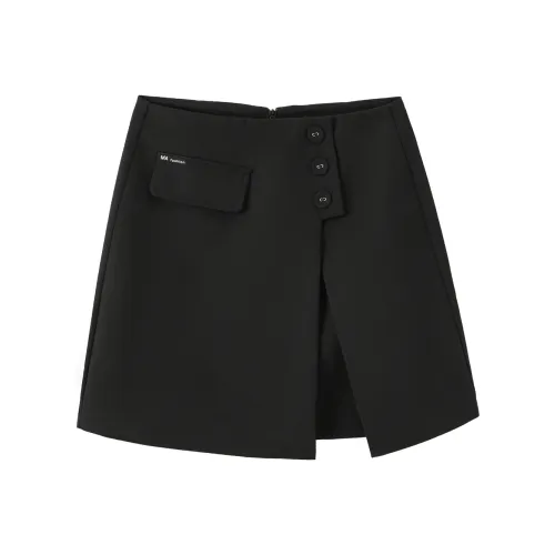 0571 Family Casual Short Skirts Women's Black