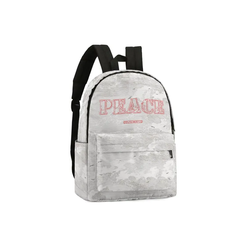 ONRF ×SOUNDBYT Polyester Backpack Laptop Bag Regular Unisex White-6