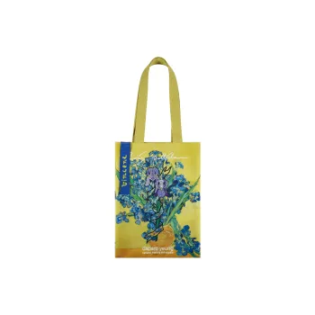 Daparo Yeung Polyester Fleece Tote Handbag, Shoulder Bag Unisex Iris