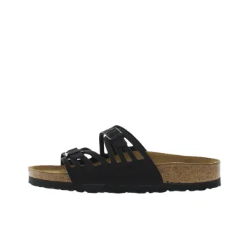 Birkenstock EVA Abrasion Resistant Slide Slippers Unisex Black Narrow