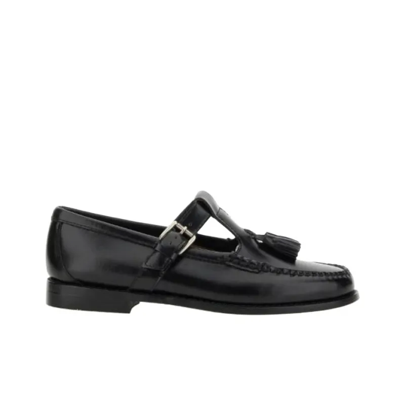 G.H. Bass & Co. Casual Single Shoes Women's Black-1