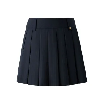 E.land Casual Short Skirts Women's Navy Blue