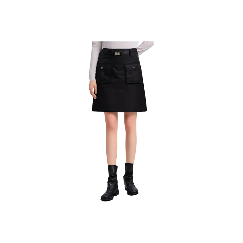 Blood Glitter Casual Short Skirts Women's Black-0