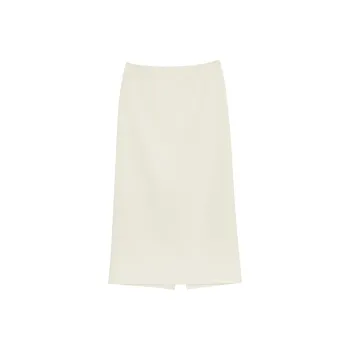 THE SEA LIFE Casual Long Skirt Women's White Birch