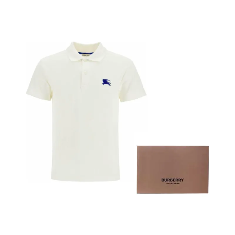Burberry Equestrian Knight Embroidered Polo Shirt-6