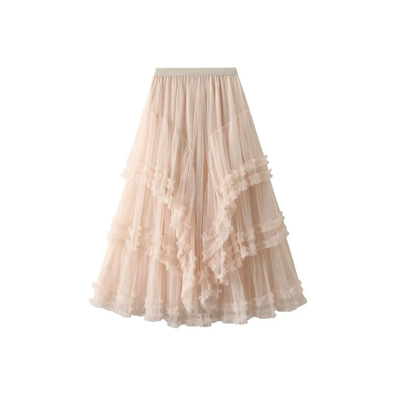 Benhou Casual Long Skirts Women's-11