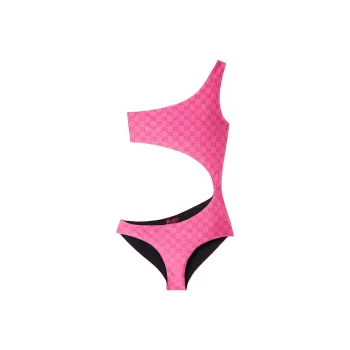 GUCCI Gg Stretch Jersey Swimsuit Pink