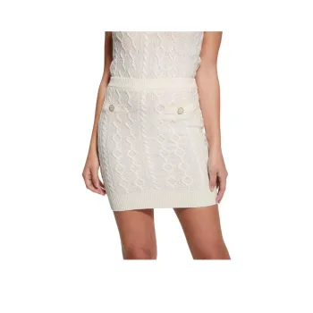 GUESS Casual Short Skirts Women's White