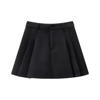 KUHNMARVIN Casual Short Skirts Women's Dark Gray