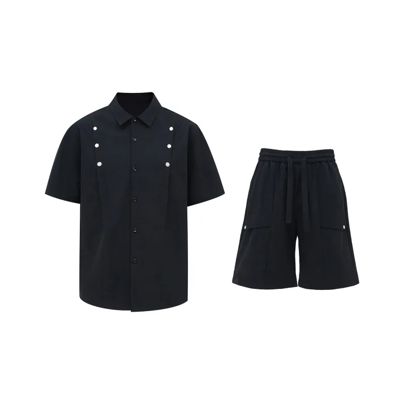 MONOLOGE Shirt Matching Set Unisex-5