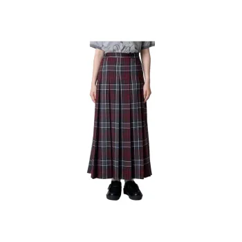 FREAK'S STORE Casual Long Skirt Women's Burgundy