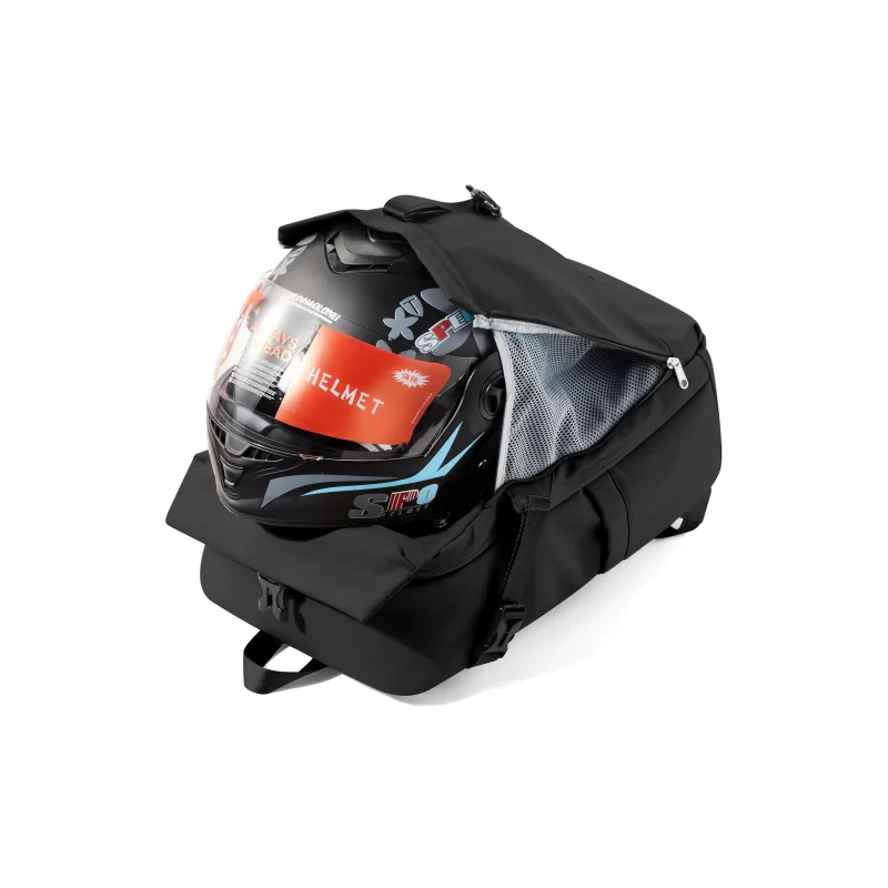 Kawasaki Fabric Backpack Helmet Bag Ball Bag Unisex Multicolor-4