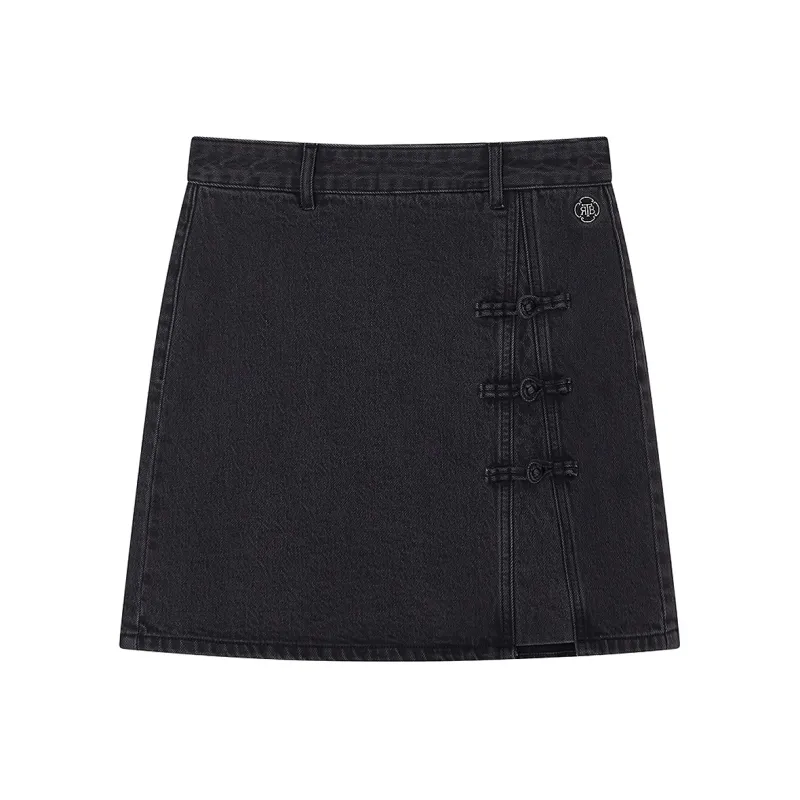 Teenie Weenie Casual Short Skirts Women's Black-0