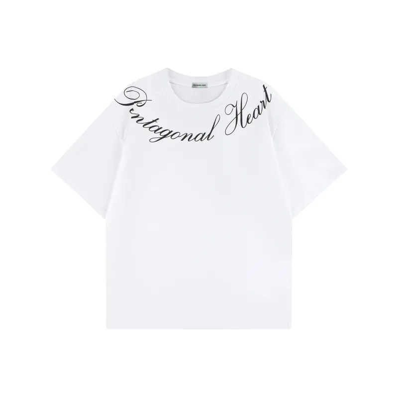 PENTAGONAL HEART T Shirt Unisex-5