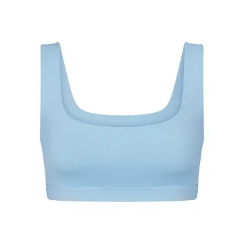 Skims Swim Tank Bikini Top Periwinkle