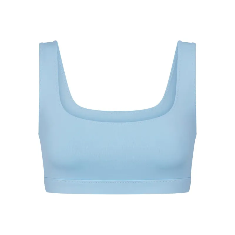 Skims Swim Tank Bikini Top Periwinkle-0