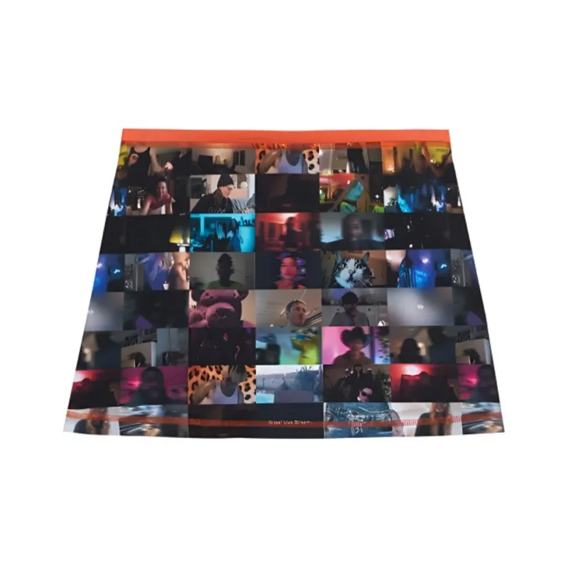 DIESEL O-Plat Pop-Print Mini Skirt-1