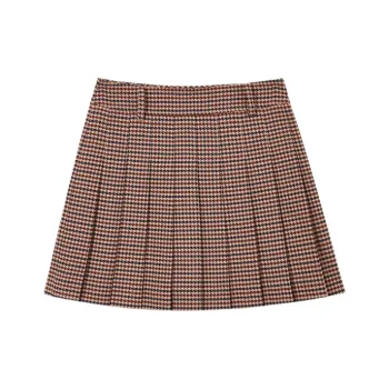 E.land Casual Short Skirts Women's Burgundy/Baojun Earth Color