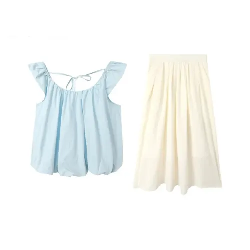 ETSE Two Piece Skirt Sets Women's