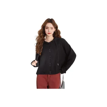 FAWENXIANGZI Knitwear Women's Black