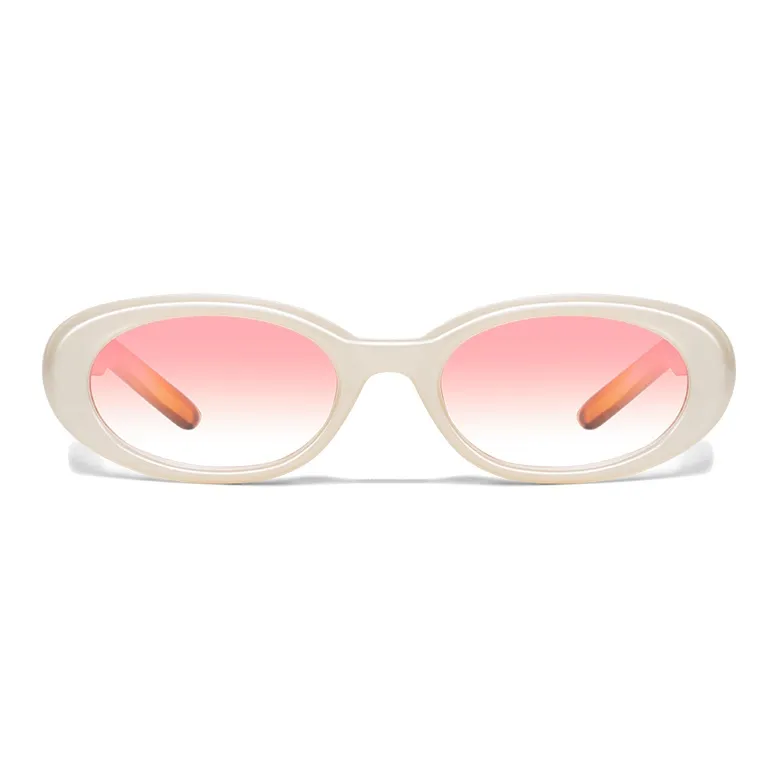 MK MINGKU Oval Sunglasses Unisex-5