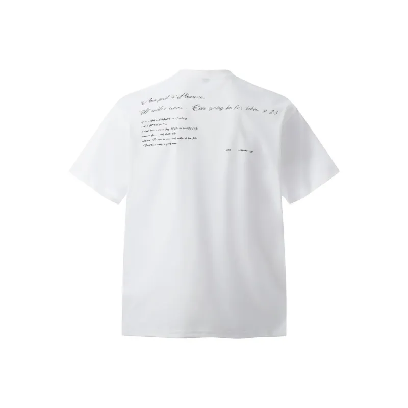 TH FABRICATE T Shirts Women's White Couple's-1